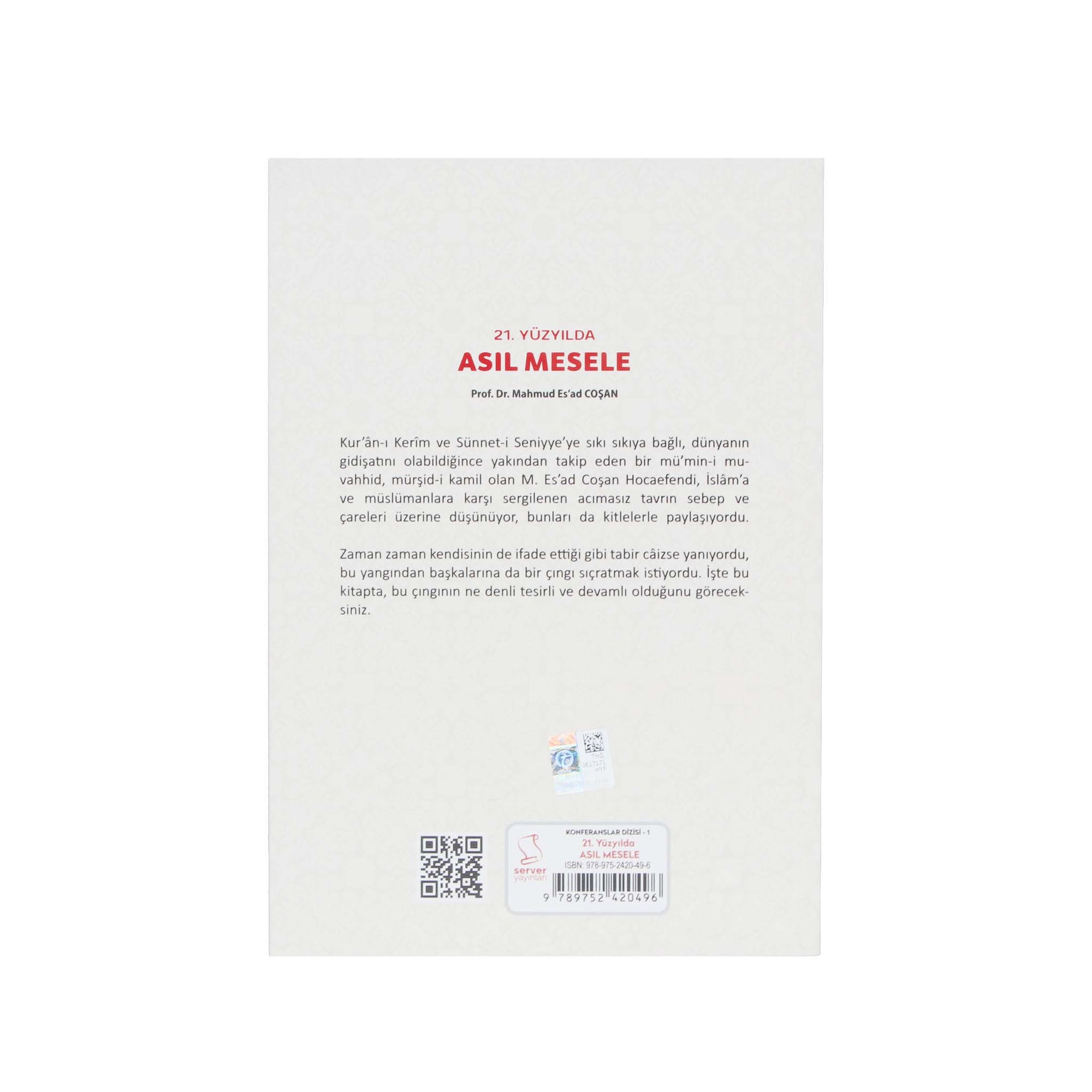 21. Yüzyılda Asıl Mesele