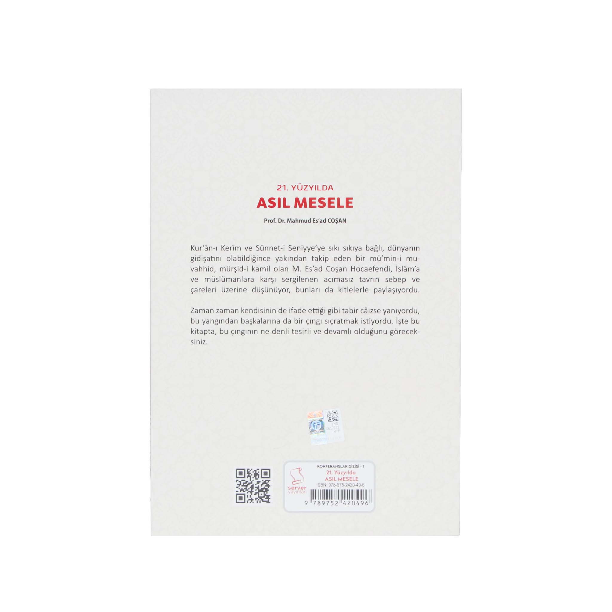 21. Yüzyılda Asıl Mesele