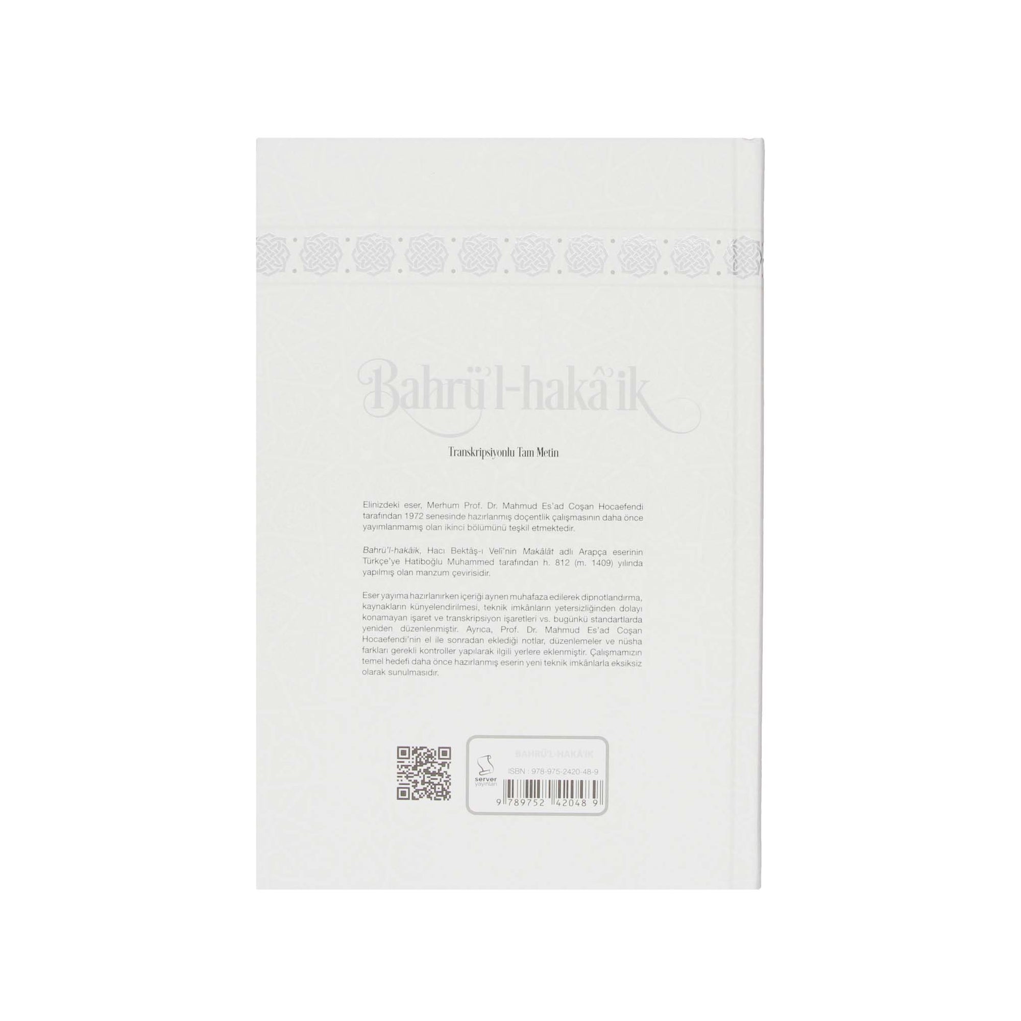Bahrü'l-Hakâ'ik