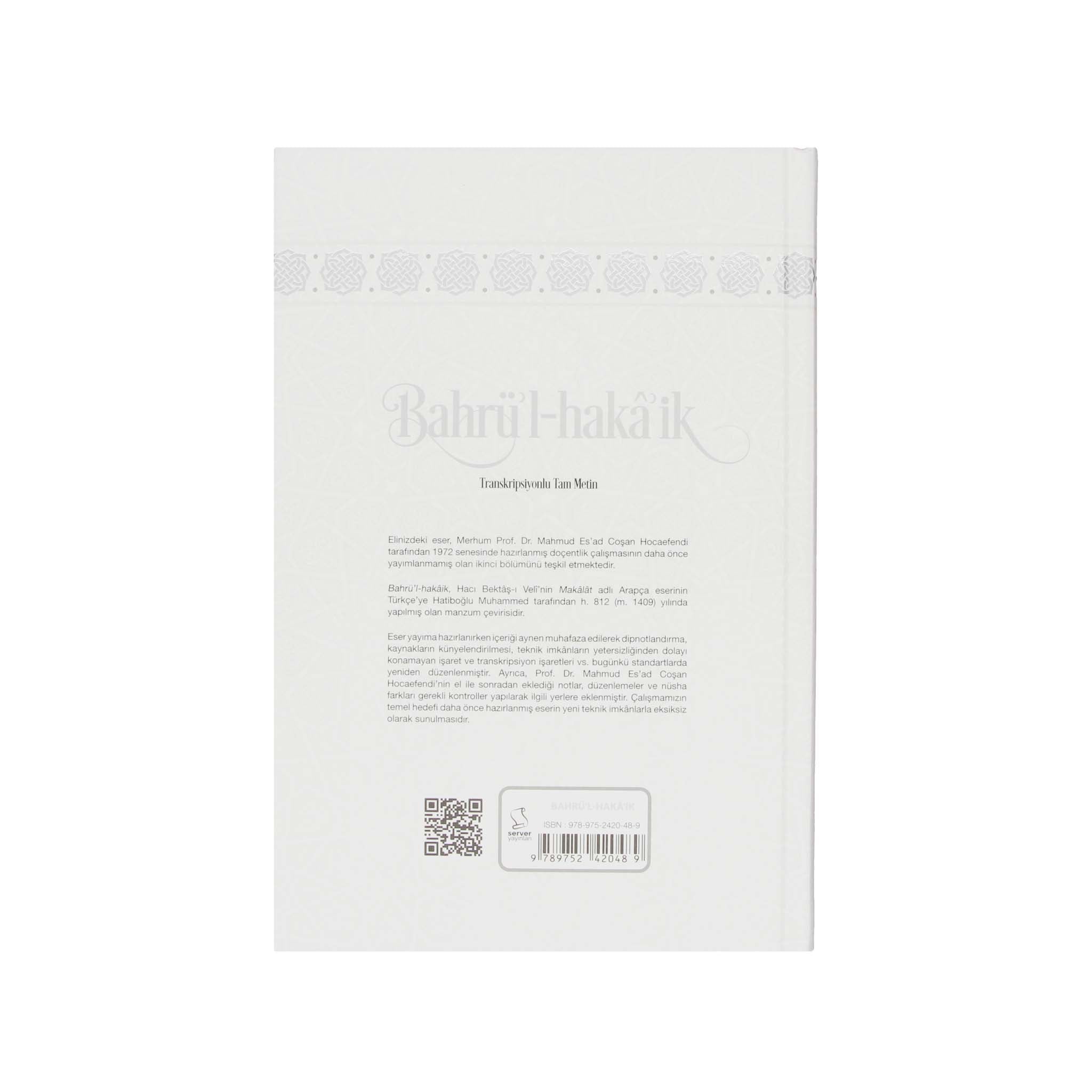 Bahrü'l-Hakâ'ik