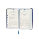 DUA Blau – Arabisch & Englisch