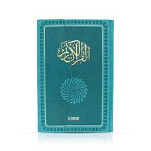 Feyzü'l Furkân Türkis – Koran & Übersetzung mit Kommentar (TR, Klappdeckel)