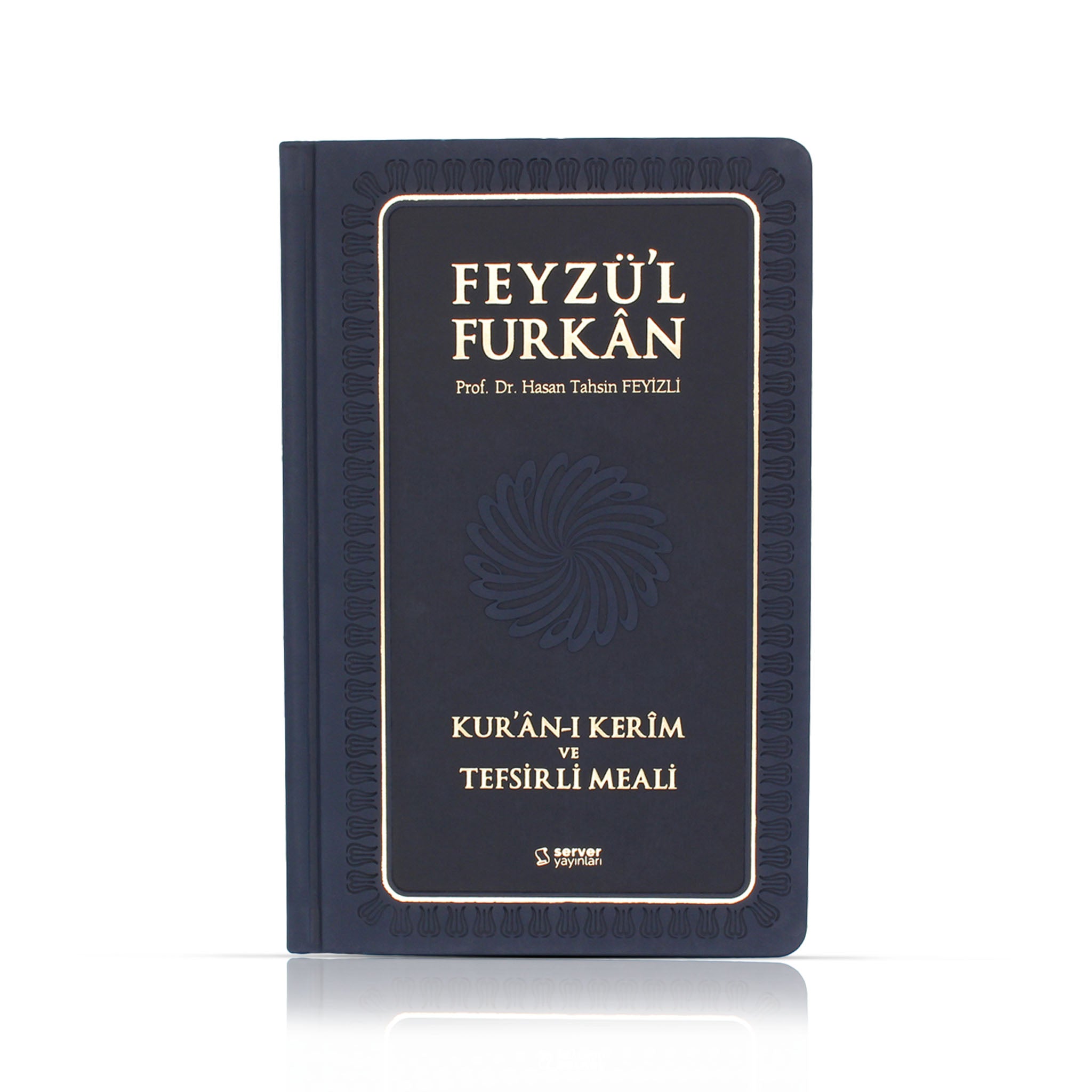 Feyzü'l Furkân Dunkelblau - Koran & Übersetzung mit Kommentar (TR)
