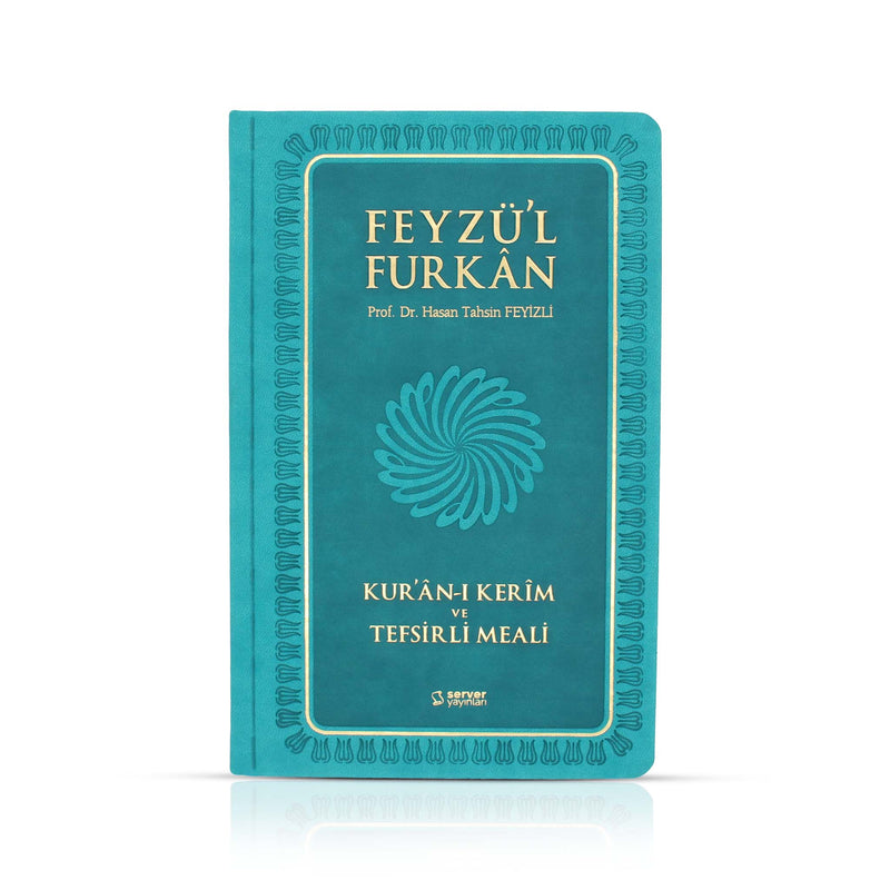 Feyzü'l Furkân Türkis - Koran & Übersetzung mit Kommentar (TR)