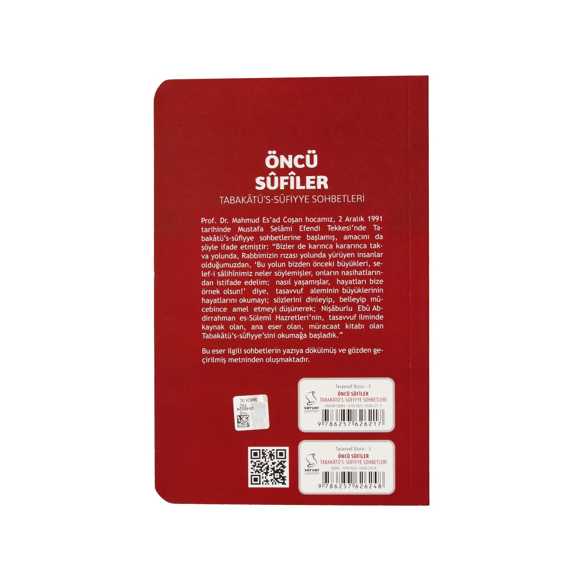 Öncü Sûfîler - Tabakâtü's-Sûfiyye (3 Bücher)