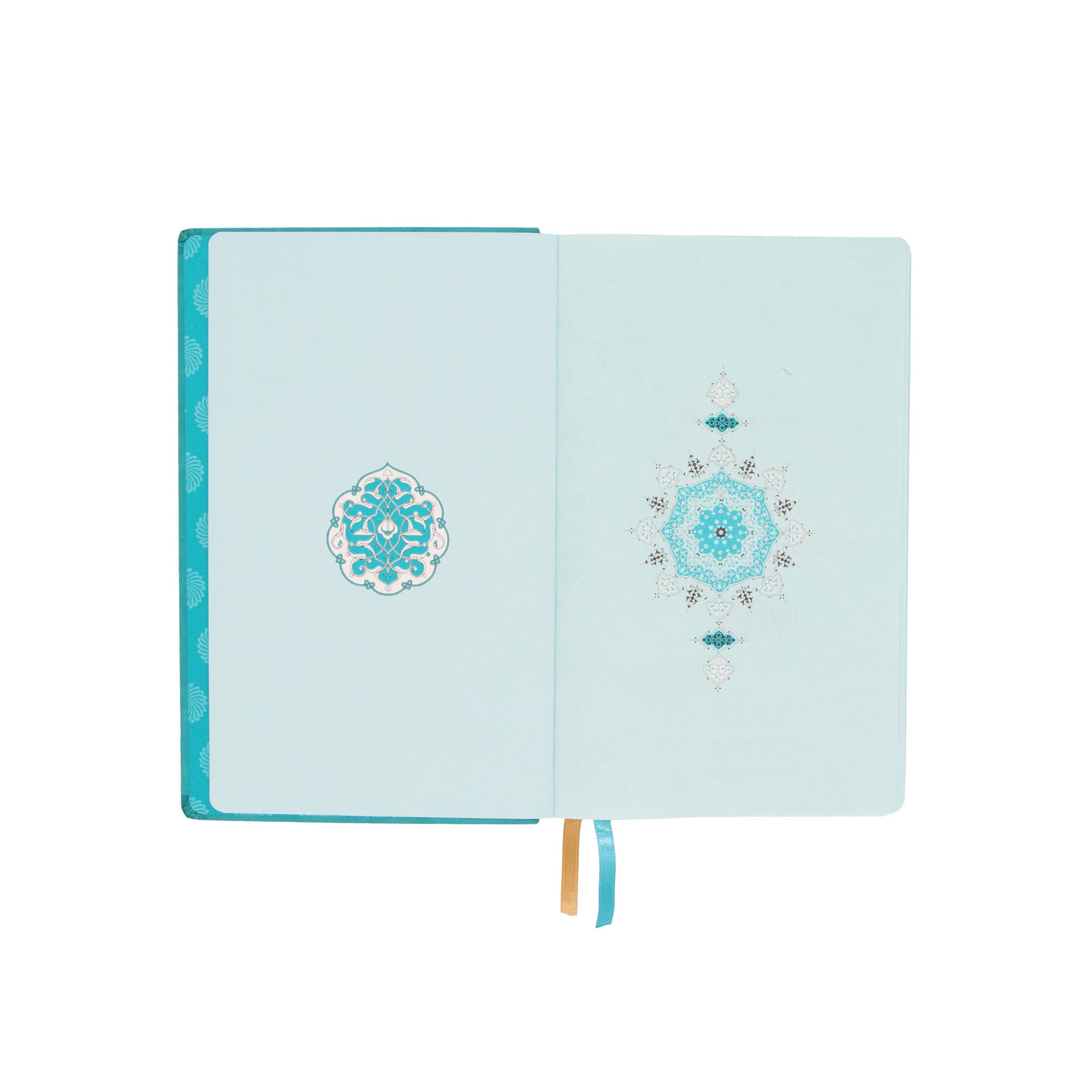 The Glorious Qur'an Türkis - Koran & Übersetzung mit Kommentar (EN)
